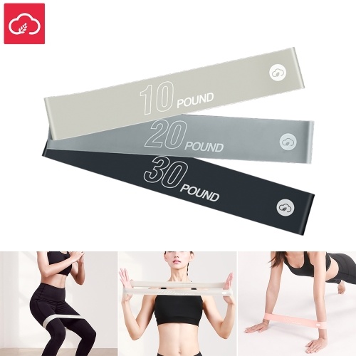 YUNMAI Fitness Yoga Bande élastique Bande de résistance portable Sangle d'exercice Fitness Shaping / Musculation / Étirement auxiliaire avec haute élasticité Équipement de fitness d'entraînement adapté à la peau