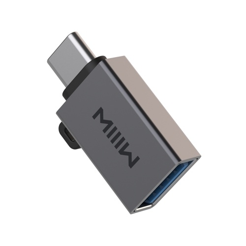

MIIIW USB Type-C OTG Adapter Type-C to USB 3.0 Кабельные преобразователи Быстрая передача Множественная совместимость для мобильных телефонов / ноутбуков / планшетов / Macbook