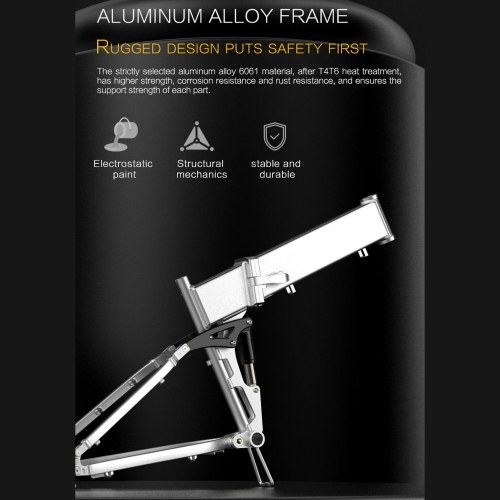 

BEZIOR X1000 26'' Wheel Foldable Electric Moped Bicycle Portable Mountain Bike for Adults