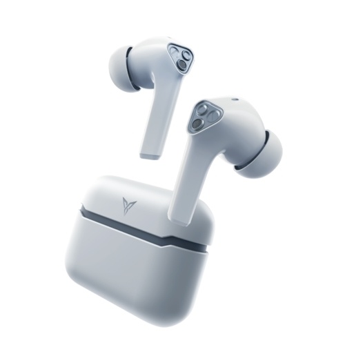 TWS Stereo Earphones Wireless Earbuds BT 5.0 Headphones with Touch Control IP54 Waterproof Sports Headphones with Dual Microphone Noise Reduction Technology Long Playtime for Gaming Sports Gym T1
