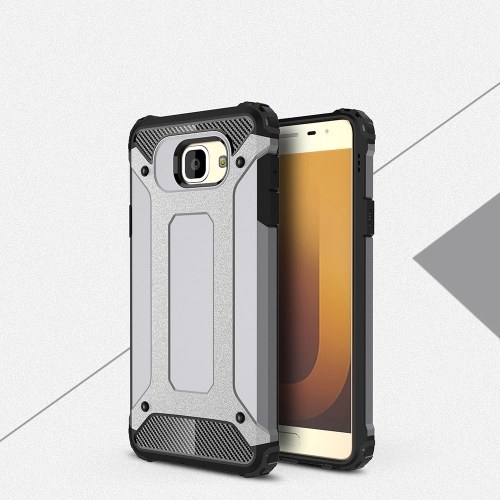 

Для Samsung Galaxy J7 Max Case Slim Fit Dual Layer Hard Back Cover Bumper Защитный амортизатор и противоскользящий корпус для защиты от царапин 5.7 дюйма