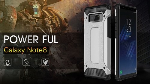 

For Samsung Galaxy Note 8 Case Slim Fit Dual Layer Hard Back Cover Bumper Protective Shock-Absorption & Skid-proof Anti-Scratch Case 6.3 inch