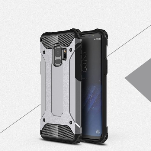 

Для Samsung Galaxy S9 Case Slim Fit Dual Layer Hard Back Cover Bumper Защитный амортизатор и противоскользящий корпус для защиты от царапин 5.8 inch