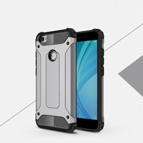 

Для Xiaomi Redmi Примечание 5A Корпус Slim Fit Dual Layer Hard Back Cover Bumper Защитный амортизатор и противоскользящий корпус для защиты от царапин 5.5 inch