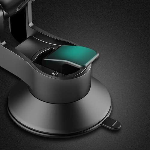 ROCK Gravity Dashborad Car Mount Auto-lock aleación de aluminio ajustable titular del teléfono móvil para el soporte del soporte del coche