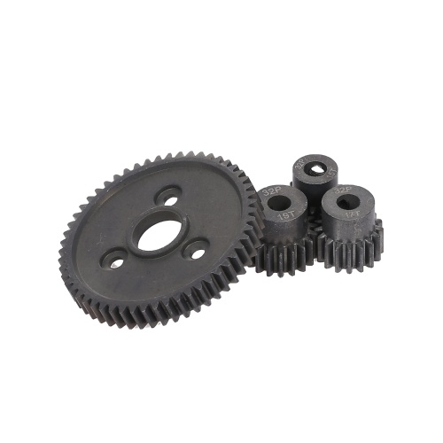 Heavy Duty Hardened Steel Spur 54T Gear with 15T/17T/19T Pinions for Traxxas Slash 4x4 Stampede 4x4 Traxxas 1/10 SUMMIT Trxxas 1/10 E-REVO