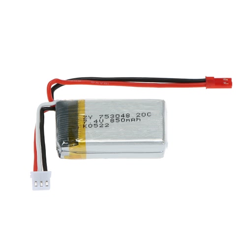 

2 шт 7.4V 850mAh 20 C литий-полимерный аккумулятор для MJX X 600 WLtoys V921 RC горючего
