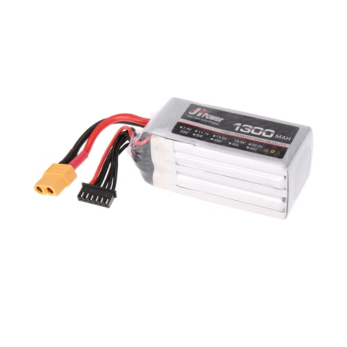 

JHpower 18.5V 1300mAh 25C 5S LiPo Аккумулятор с XT60 Plug для RC Drones Автомобильная лодка Вертолет самолета