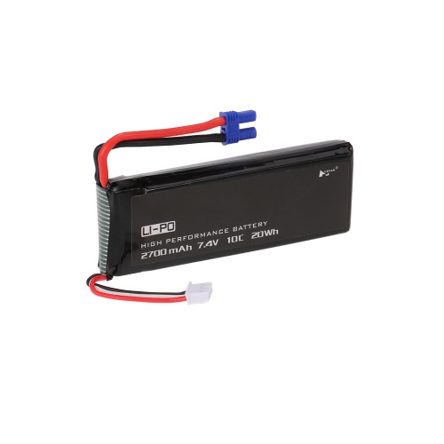 

3шт 7.4V 2700mAh 10C Li-Po батарея с 1шт Три коннектора зарядки Набор кабелей H501S-001 для Hubsan H501S FPV RC Quadcopter