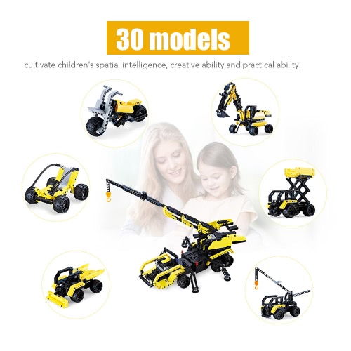 827Pcs Double E C51020W 30 in 1 RC Toy Factory Building Blocks Kits 2.4G Inspiring Model DIY Toys от Tomtop.com INT 827Pcs Double E C51020W 30 in 1 RC Toy Factory Building Blocks Kits 2.4G Inspiring Model DIY Toys от Tomtop.com INT