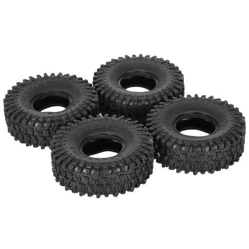 4 pièces AUSTAR AX-5020 1.9 pouces 120mm pneus sur chenilles pour 1/10 Traxxas Redcat SCX10 AXIAL RC4WD TF2 RC voiture