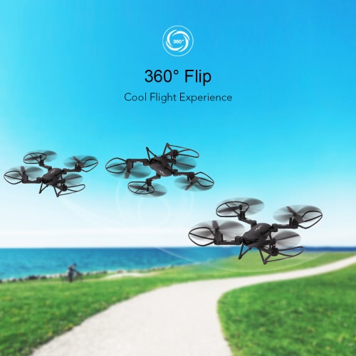 LH-X24 Wifi FPV 720P Wide Angle HD Camera Foldable 2.4GHz Selfie Drone RC Quadcopter with Altitude Hold Function