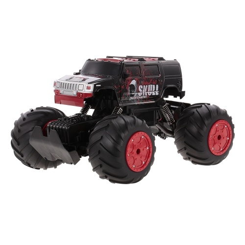 

HAOJUN 8812-1 1/12 2.4G 4WD Amphibious 20KM / h Высокоскоростной Hummer Rock Crawler RC Car