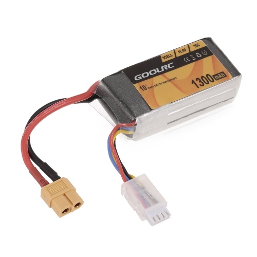 

GoolRC 3S 11.1V 1300mAh 70C XT60 Lipo Battery