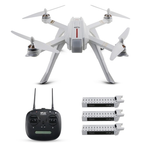 MJX Bugs 3PRO RC Quadcopter mit drei Batterien