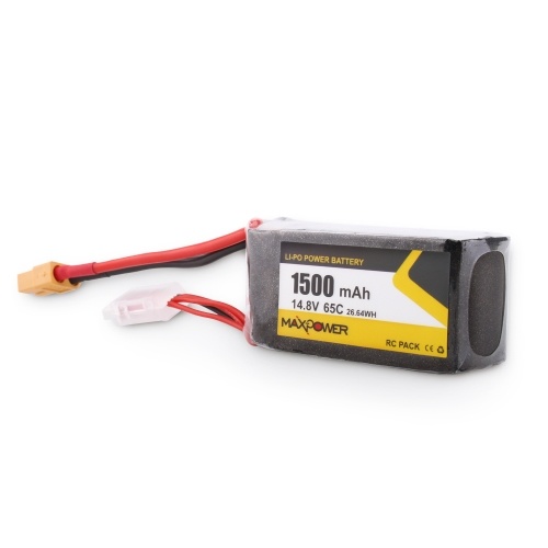 

14.8V 1500mAh 65C 4S Li-Po Battery XT60 Plug for Wizard X220S X200 X210 X220 X250 X280 RC Quadcopter Racing Drone