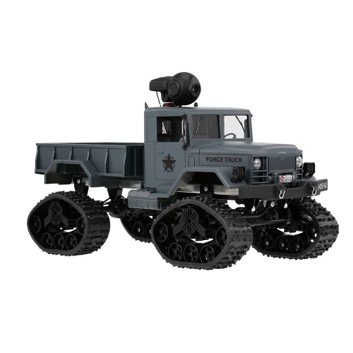 

Fayee FY001B 1/16 2.4GHz 4WD 480P Wifi FPV Camera 3000G Load Snow Tire Military Truck Off-road RC Car Crawler with LED Headlights for Kids