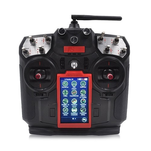 FLYSKY FS-i8 8CH 2,4 GHz AFHDS 2A Trasmettitore LCD per aliante ad ala fissa RC Drone Quadcopter