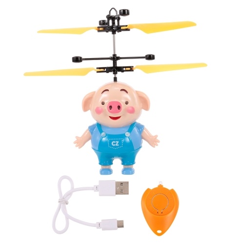 Mini Flying Piggy Infrared Induction Drone