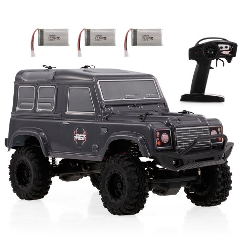 RGT 136240 1/24 2.4G 4WD 15KM/H RC Rock Crawler Off-road Buggy with 3 Batteries