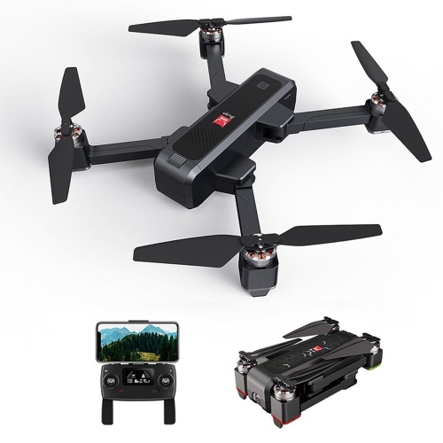 

MJX B4W 5G Wifi FPV Brushless GPS RC Drone with 2K Camera Single-axis Gimbal(1 Battery)