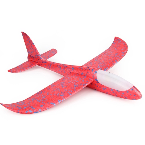 

Hand Throwing Foam Airplane Glider with Head LED Lights