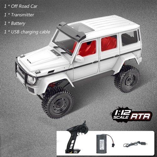 

MN-86 4WD RC Car 1/12 2.4GHz Off Road Car RC Truck Toy with Headlight