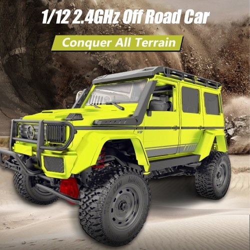 

MN-86S 1/12 2.4GHz 4WD Off Road Car RC Truck Toy with Headlight Rear Light for Adults Kids