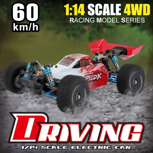 

F16 1/14 2.4Ghz RC Car Alloy Frame 4WD Off-road Car 60km/h High Speed Racing Car