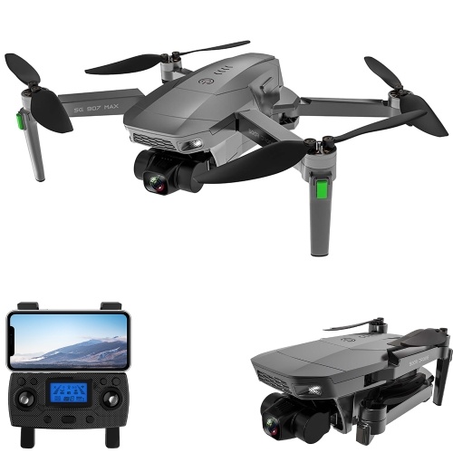 

ZLL SG907MAX GPS RC Drone with Camera 4K 3-axis Gimbal Brushless Motor 5G Wifi Video Aerial FPV Quadcopter Smart Follow Mode(800m Image Transmission Box Package)