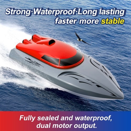 

806 2.4G RC Boat 20KM/h Waterproof Toy High Speed RC Boat Racing Boat