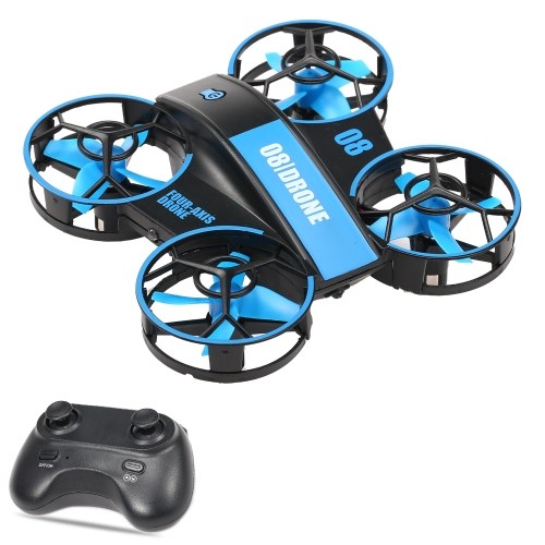 Mini Drone RC Quadcopter Drone RC Aircraft Modo sin cabeza 3D Flip con retención de altitud para niños y principiantes