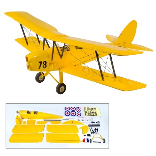 RC Airplane Wood Aircraft 800mm Wingspan Outdoor Flight Toys for Kids Boys DIY Assembly Model