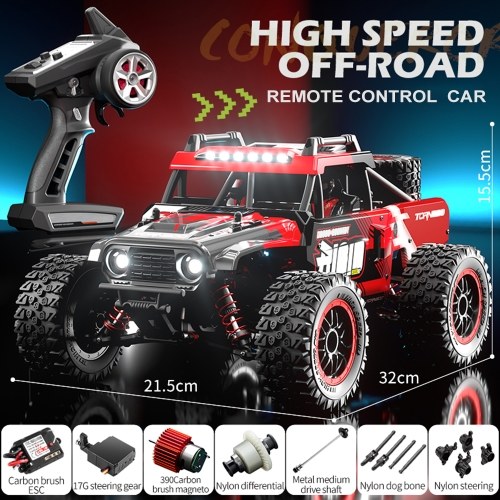 

2.4GHz 48km/h 4WD Remote Control Car Off-road Car Climbing Car with LED Lights