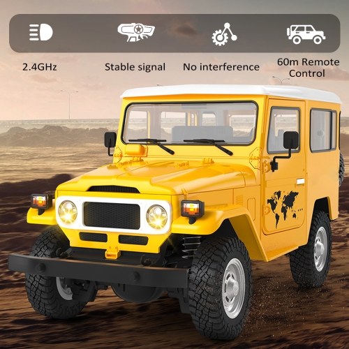 

1/16 2.4GHz 4WD Remote Control Off-road Car Climbing Car with LED Light