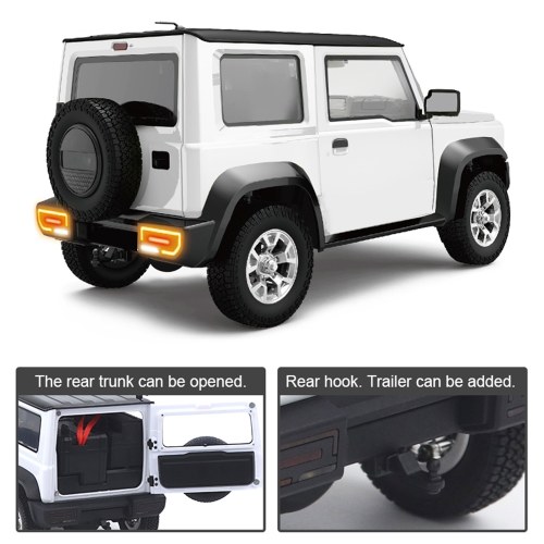 

1/16 2.4GHz Remote Control Car Off road Remote Control Vehicle with LED Light(500mah battery)