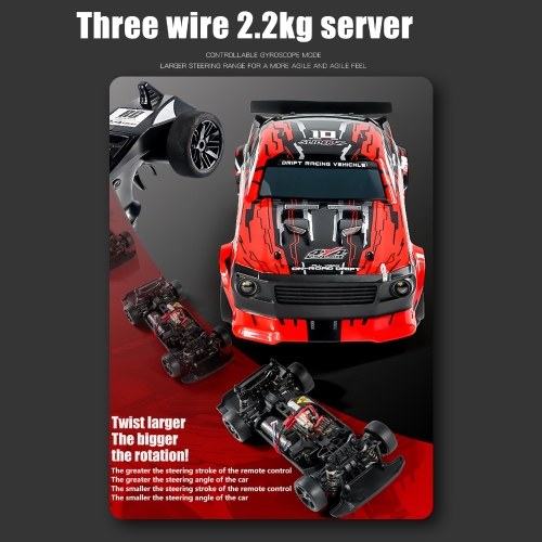 

HBX 1:14 Scale 2.4 GHz 35km/h High-Speed 4WD Remote Control Car Remote Control Racing Car with LED Lights