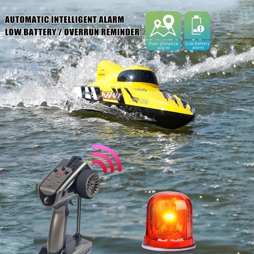 

2.4GHZ 25km/h Remote Control Boat Turbojet High Speed Speedboat with Brushless Motor