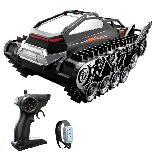 

2.4 GHz Remote Control Stunt Car Amphibious Armored Vehicle All Terrain Land Water Toy