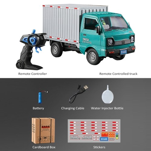 2.4GHz 1/16 Remote Controlled Transport Car Sprayer Vehicle Multi direction Driving Remote Control Car