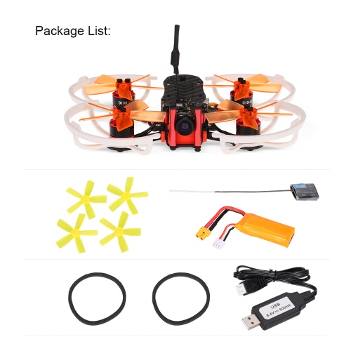 

GoolRC G90 Pro 90mm 5.8G 48CH Micro FPV Brushless Racing RC Quadcopter with F3 Flight Controller - BNF