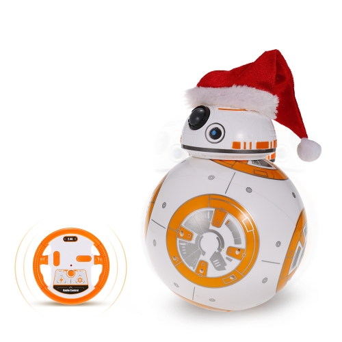 

BB-8 2.4GHz Star Wars RC Robot Ball - Рождественская версия