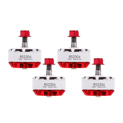 4Pcs Original EMAX RS2306 2750KV Edizione Speciale Race Bianca Motore Brushless per 180 210 QAV250 FPV Racer Quadcopter