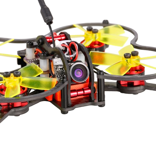 

GoolRC G80 Pro 80mm 5.8G 48CH Micro FPV Racing Беспилотный бесконтактный четырехкоординатный четырехцилиндровый контроллер F3 ARF