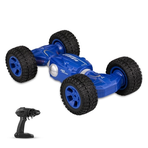 1/16 2.4G 4WD Double-sided Flip One Key Transformation RC Stunt Car