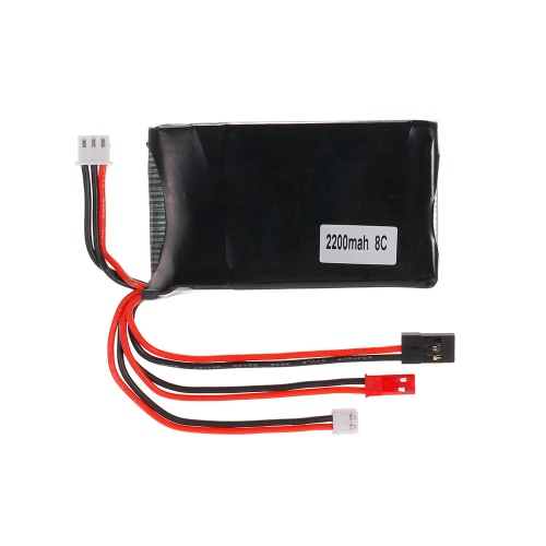 

2S 7.4V 2200mAh 8C LiPo Battery for Futaba 14SG Remote Controller RC Transmitter