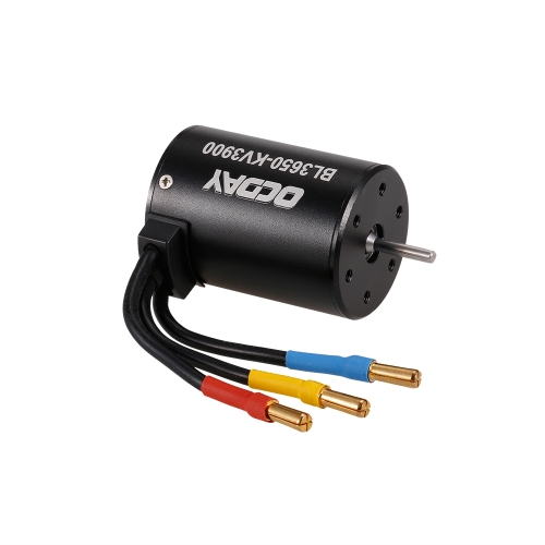 

OCDAY 3650 3900KV Бесщеточный бессенсорный двигатель с 60A водонепроницаемым ESC для 1/10 RC автомобильного грузовика
