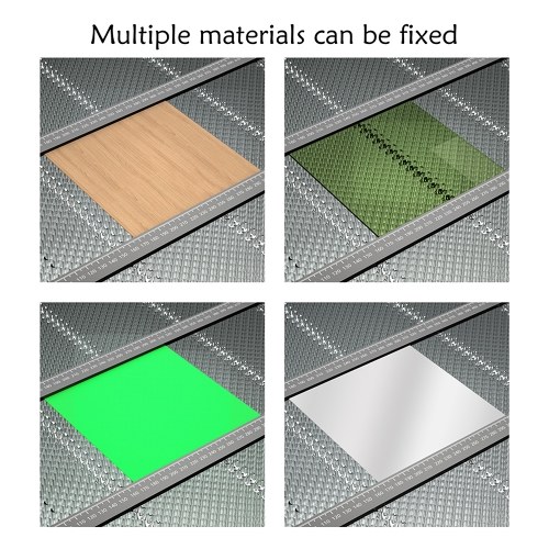 

LONGER Laser Cutting Honeycomb Panel with Material Clamp 500x500x22mm