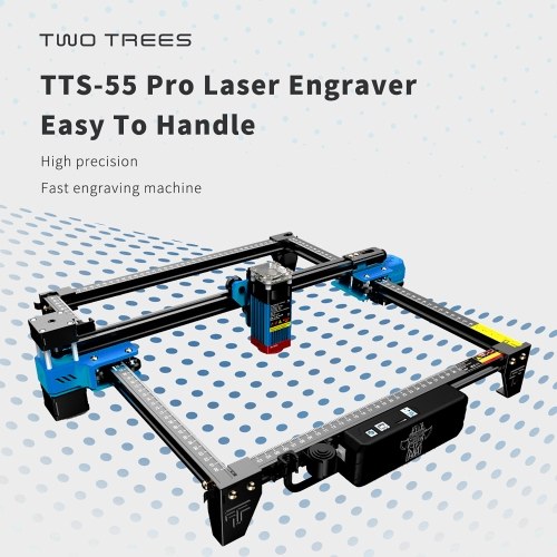 

Two Trees TTS 55 Pro 5.5W Laser Engraver 30000mm/min High Speed