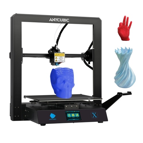 ANYCUBIC MEGA X 3D Printer Kit 300x300x305mm Large Build Volume All Metal Frame Titan Extruder Ultrabase Platform Touchscreen with 1kg PLA Sample Filament Support Resume Printing Filament Detector Meanwell Power Supply Works with PLA ABS TPU